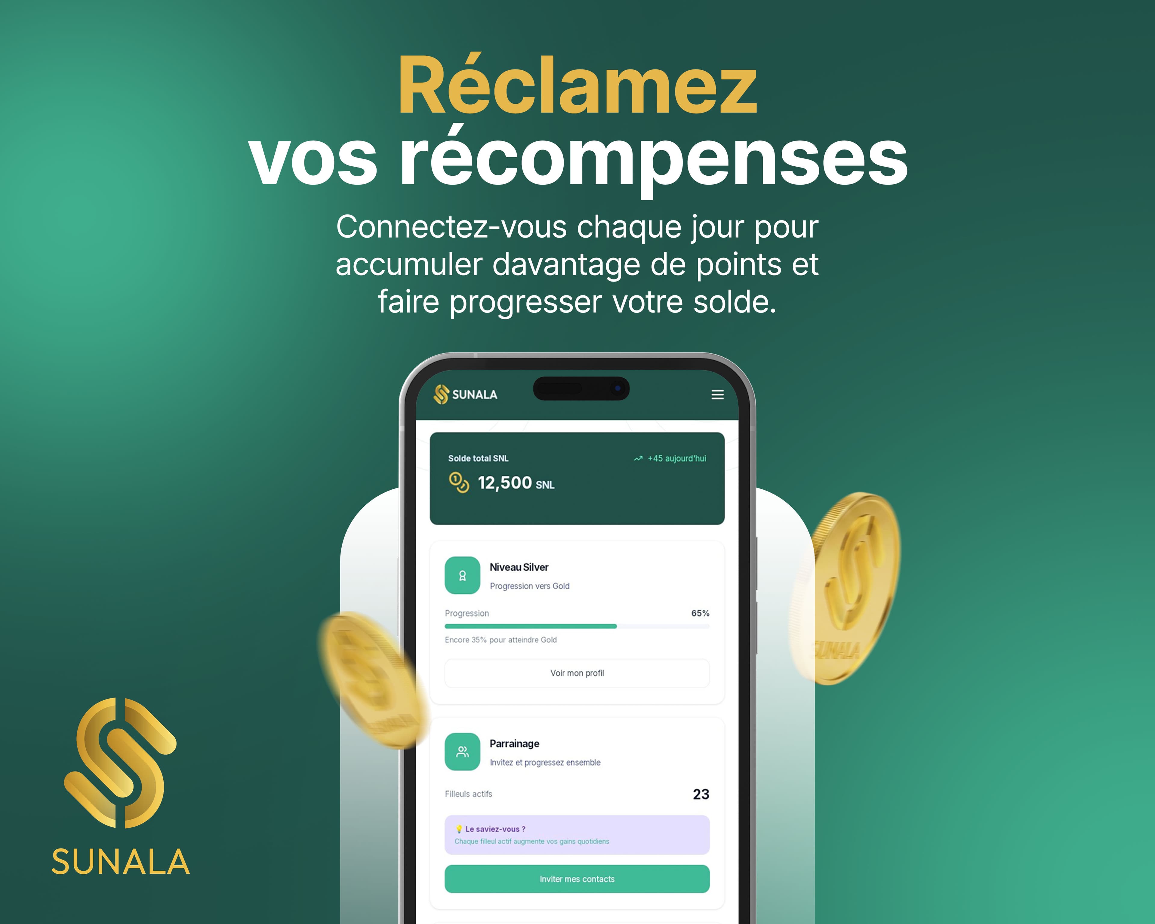 Collectez chaque jour