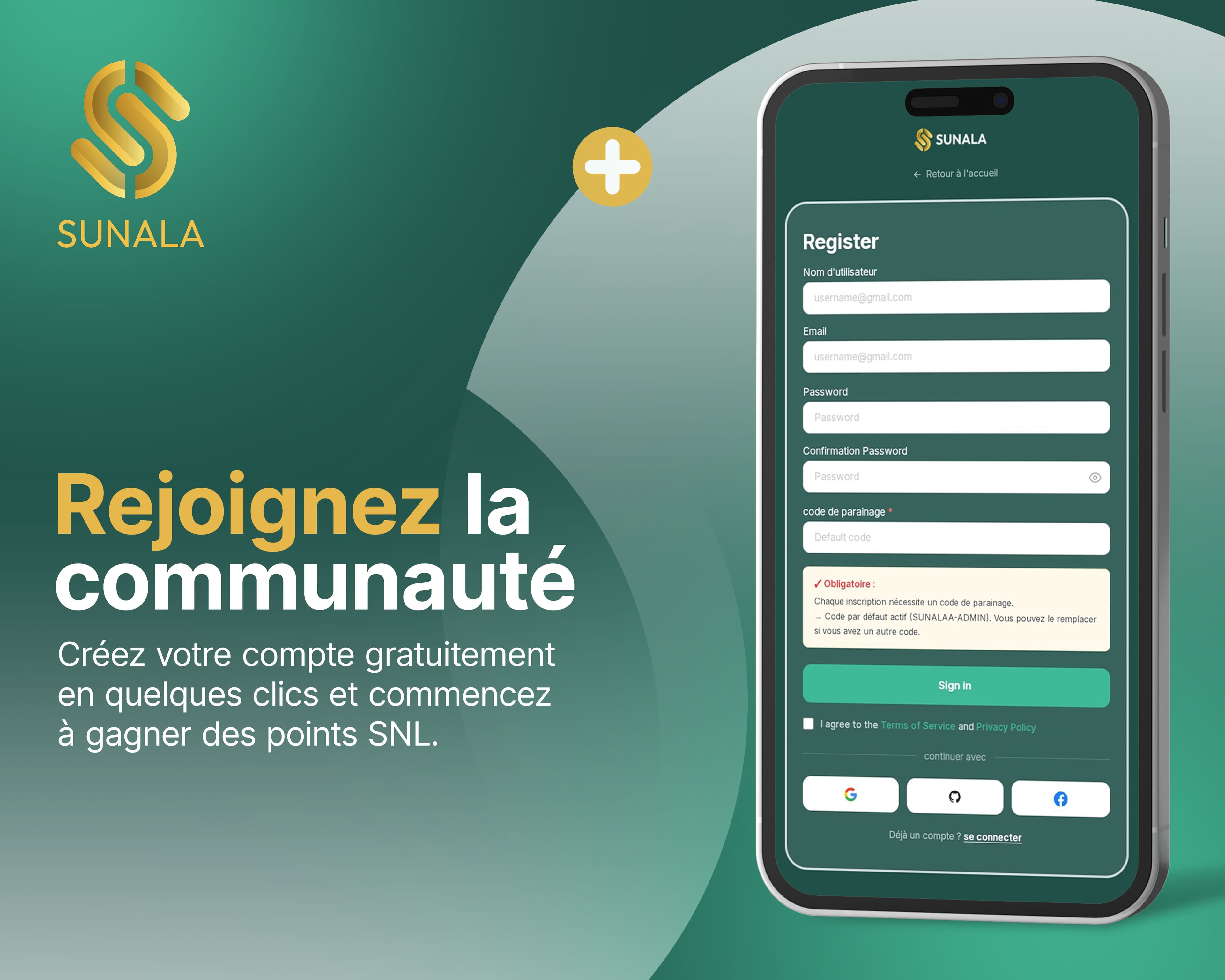 Créez votre compte